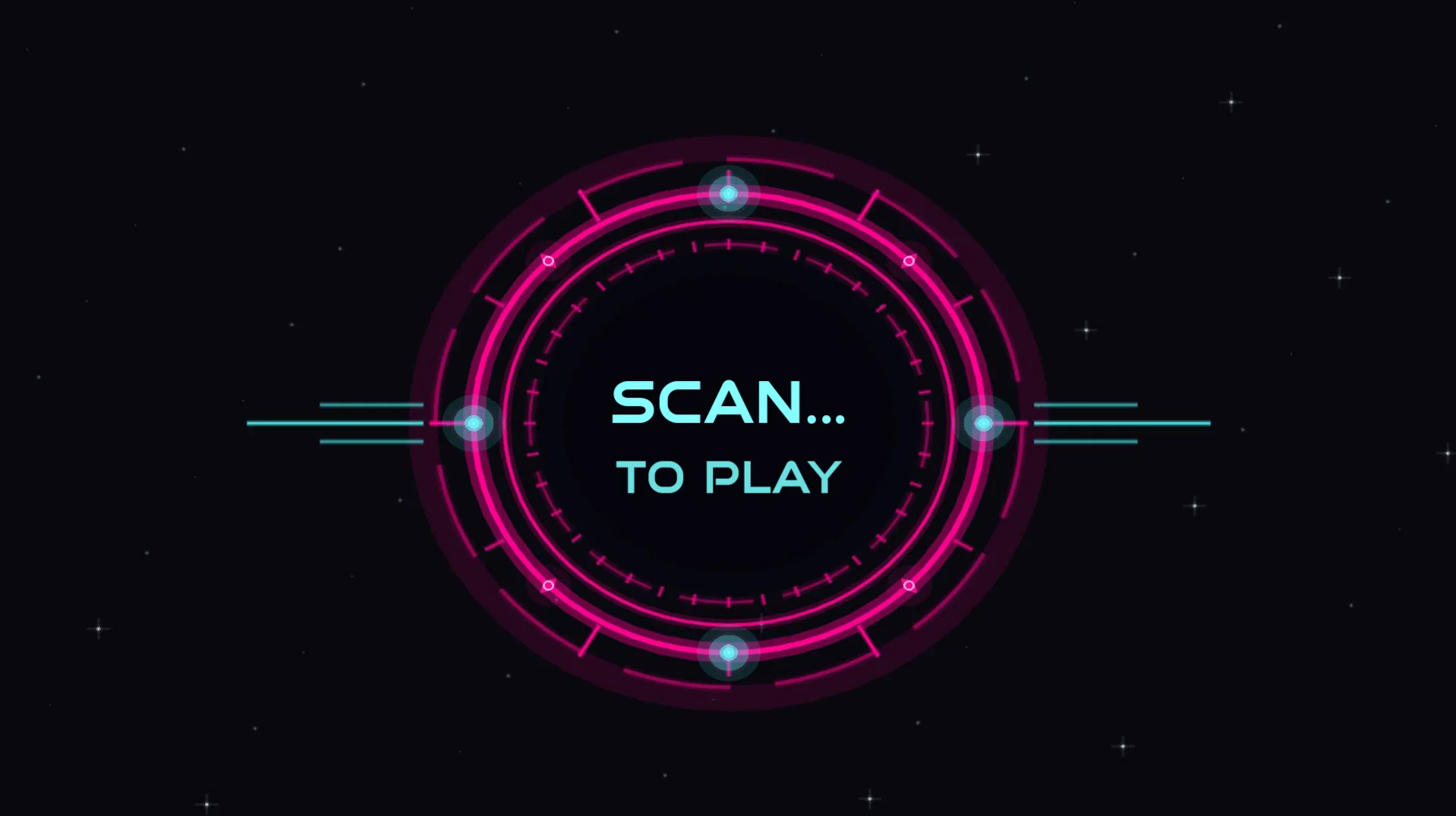 ScanToPlayscreen.webp Сканирование браслета на киоске Delta Matrix