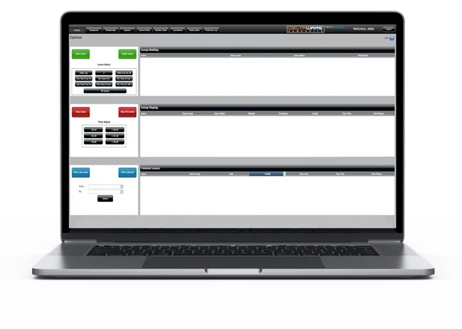 web-game-manager.webp Delta Strike laser tag game manager software interface